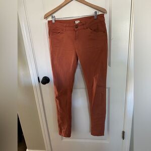 Roxy Skinny Orange Peach Women’s Pants Size 29